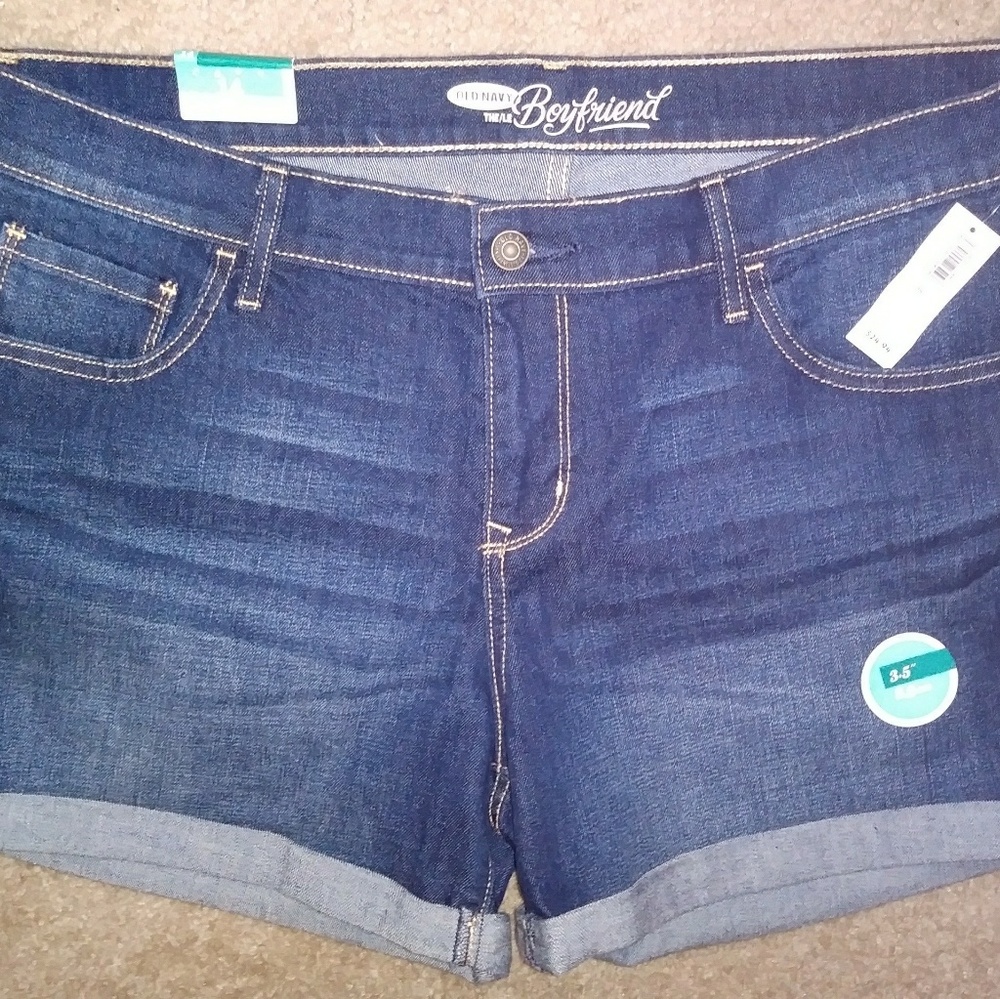 Old Navy jean shorts size 14